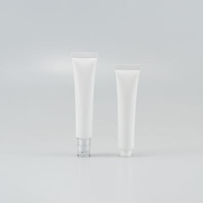 China Plastic PP Soft Tube Packaging with 15g Capacity PE Collar and Massage Applicator for sale