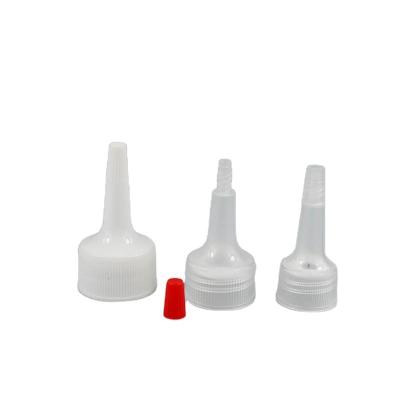 China Long Nozzle Drop Cap for Sauce 20/410 24/410 28/410 Customzed Color Plastic Screw Cap for sale