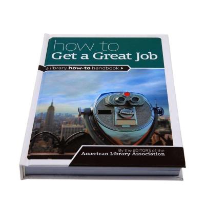 China Full Color Durable Hardcover Book Printing For Personal Career Guide Book for sale