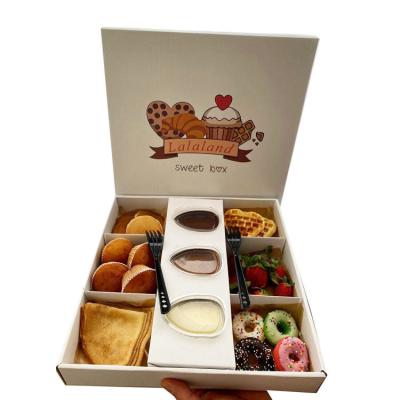 Chine Emportez les boîtes de empaquetage à chocolat de biscuit de Macaron de boîte d'emballage de pizza à vendre