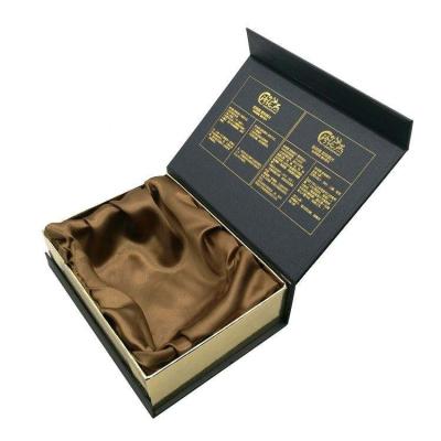 China Black Magnetic Custom Boxes For Wigs for sale