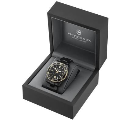 China Cajas de regalo del reloj del OEM Matte Black en venta