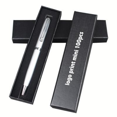 China Custom Logo Ball Pen Packaging Box FSC with Hard Lid And Cover for sale