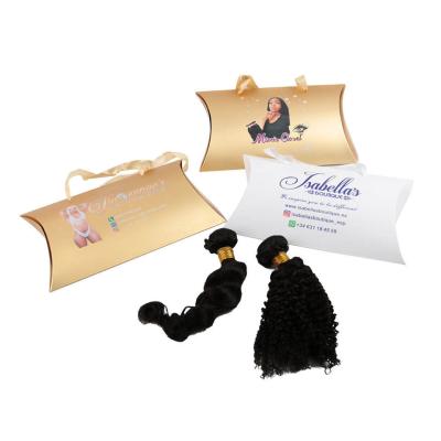 China Rigid Gift Wig Packaging Box Custom Luxury Hair Extension Packaging for sale