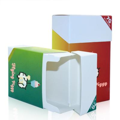 China Custom Child Resistant Vape Packaging Box Pre Glass Roll Cigarette Packaging Box for sale