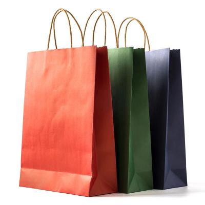 China Take Away Shopping Kraft Paper Bag for sale