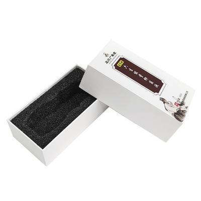 China Impressão personalizada caixa extravagante da base e da tampa para o empacotamento do fone de ouvido à venda
