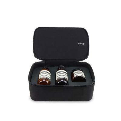 China Biodegradable Paper Molded Pulp Tray Packaging Box With Lid for Luxury Perfume Set à venda
