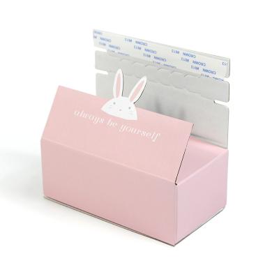 中国 Sturdy Storage Foldable Corrugated Carton Custom Closing Self Stick Zipper Mailer Box Packaging 販売のため