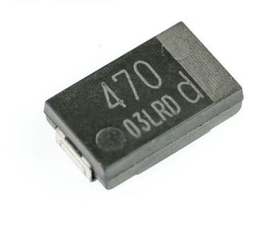 China EEFSX0D471XE 	 470 alumínio do µF 2 V - capacitores do polímero 2917 (métrica 7343) 6mOhm 2000 horas @ de 105°C à venda