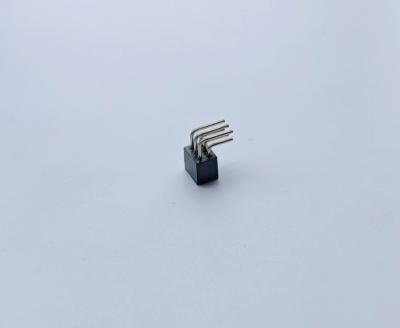 China Terastor Round hole socket/Female Header 1.27mm 2*3P Double bend 90 degrees for sale
