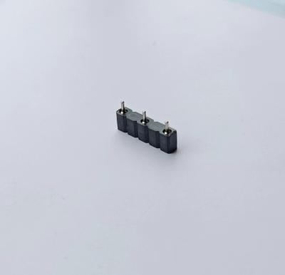 China Terastor Round hole socket/Female Header 2.54mm 1*5P Plug two holes en venta