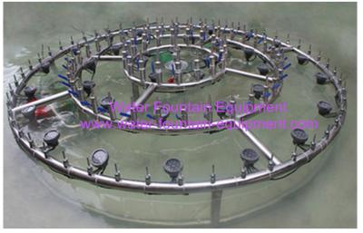 China fuentes musicales del pastel de bodas del equipo de la fuente de agua de los 2m OD SS304 en venta
