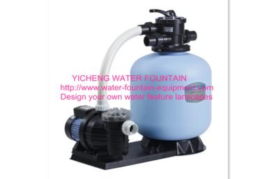 China O equipamento plástico portátil da filtragem da água de Integtated bombeia o ajuste à venda
