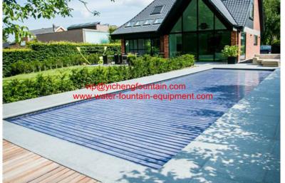 China Beautiful Automatic Swimming Pool Cover Projects Install All Around The World for sale