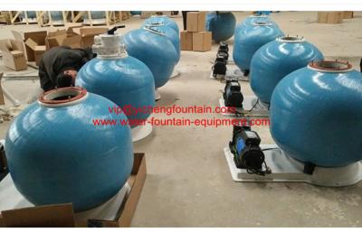 Китай Фильтры песка бассейна стеклоткани 25 дюймов с системой фильтрации насоса установленной продается