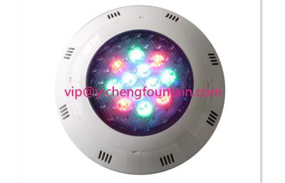 China 295mm Plastic Swimming Pool Lights 40W For Garden Pond / Swimming Pool IP68 RGB for sale
