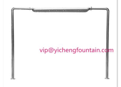 China Fully SS Material Swimming Pool Accessories , Stainless Steel 304 Hydro Massage Vichy Shower 2 Types for sale