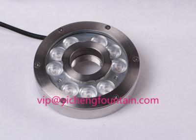 Chine La fontaine sous-marine de LED allume la couleur imperméable d'IP68 RVB changeant l'éclairage de 9PCS LED à vendre