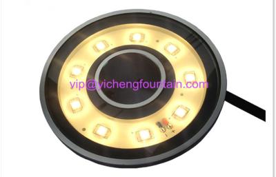 China Middle Hole Type Underwater Pond Led Lights 5W RGB LED Aluminium Material for sale