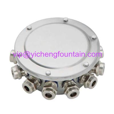 China Waterproof IP68 Fully SS / Stainless Steel Junction Box With Different Sized Joints for sale