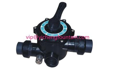 China 6 Position 1.5 Inch / 2.0 Inch Sand Filter Multiport Valve Swimming Pool Filter Valves for sale