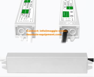 China Las luces subacuáticas de la fuente IP67 impermeabilizan el aluminio de DC 24V 10W de los transformadores en venta