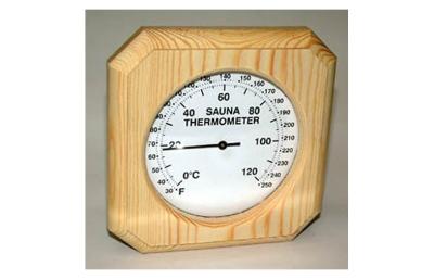 China Wooden Sauna Thermometer and Hygrometer Steam Sauna Heater Accessories for sale