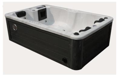 China 2 - 3 Person Pool SPA Equipment Hot Tub With 30 Whirlpool Massage Jets for sale