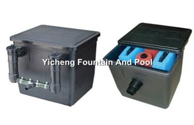 Chine Filtre UV biologique d'étang de filtration pour le jardin de ³ de 4m/volume des étangs à poissons 50L à vendre