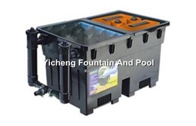 Chine Type de construction système biologique de filtration d'étang à poissons, système UV de filtration à vendre