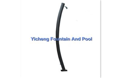 China PVC Material Swimming Accessories Pool Lateral Bending Solar Showers 25 Liter for sale