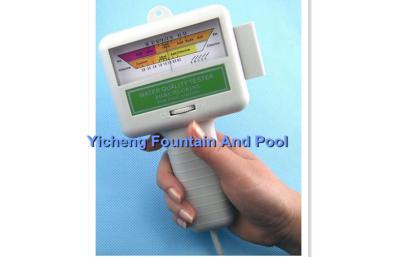 China Plastic Water PH / CL2 Tester For Swimming Pools And Spas With Battery for sale