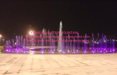 China Floor / Dry Large Fountain Project Outdoor Dancing LED Musical for sale