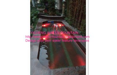 China Garden Yard Small Water Fountain Project Beautiful With LED Lighting for sale