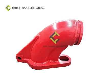 China HRC65 Concrete Pump Pipeline Outlet Angle Elbow Pipe 175-150/A810301010907 for sale