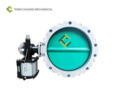 China Drosselventil-einzelne Flansch-Aluminiumlegierung V1FS300GBN pneumatische bearbeitete zu verkaufen