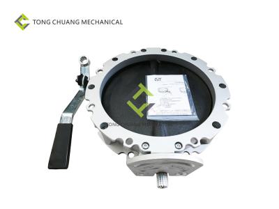China Soft Sealing Type Manual Cement Powder Butterfly Valve BV1FS300FE 300mm for sale