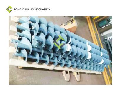 China Concrete Batching Plant WAM Screw Conveyor Thickened Steel Custom Length for sale