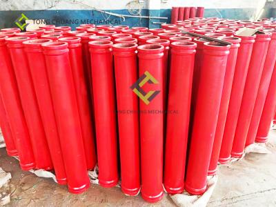 China Straight Concrete Pump Spare Parts Concrete Pump Pipe Tube 2M for sale