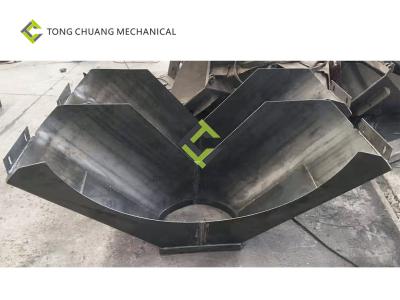 China Discharge Concrete Mixer Truck Accessories 6-16 Square Mixer Truck Hopper for sale