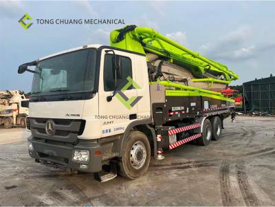 China Re-Manufactured Used Concrete Pump Truck Truck-Mounted 47 Meter for sale