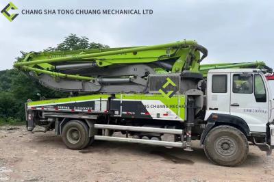 China In 2018 Zoomlion Heavy Industry Used Concrete Pump Truck ZLJ5230THBTE 37 Meter for sale