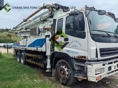 China In 2011 Zoomlion ISUZU Chassis 38 M Concrete Pump Truck 5 Cylinders And 5 Masts for sale