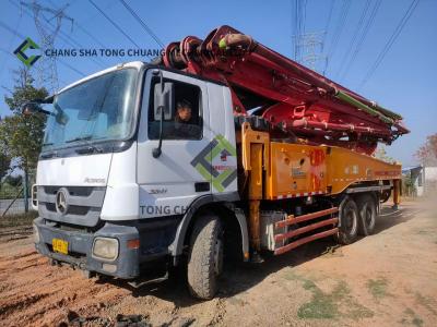 China 2013 Mercedes Chassis Sany SYM5330THBEB 490C-8 Second Hand Concrete Pump Truck Te koop