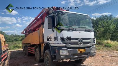 China 56M 8x4 Used Concrete Boom Pump for Construction Projects Te koop