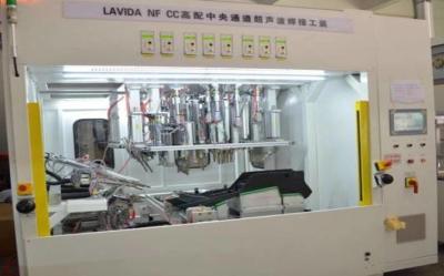 China Ultrasonic Auto Welding Machine , CTR Console Box Plastic Welding Equipment for sale