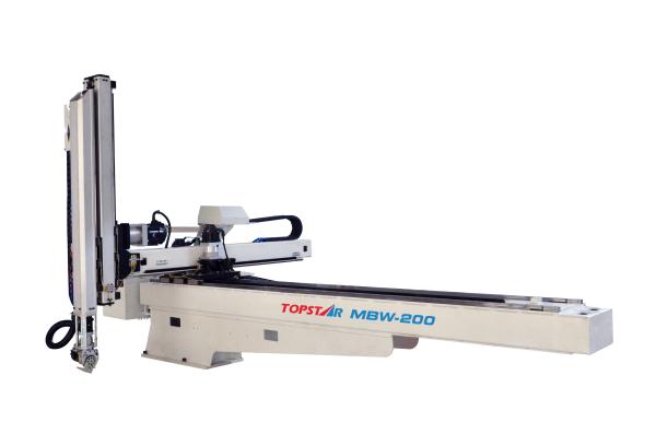 Quality 6 . 5Kw Max Power Large Robotic Arm , Industrial Injection Molding Robot for sale