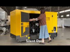 Industrial Silent Type Generator Set 80kva 100kva Diesel