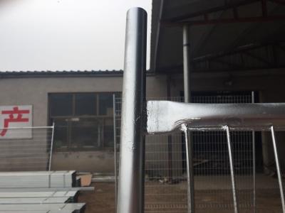 China Temporary Fencing 2.4 x 2.1M 10 Panels 10 Base 10 Clamps Building Construction for sale